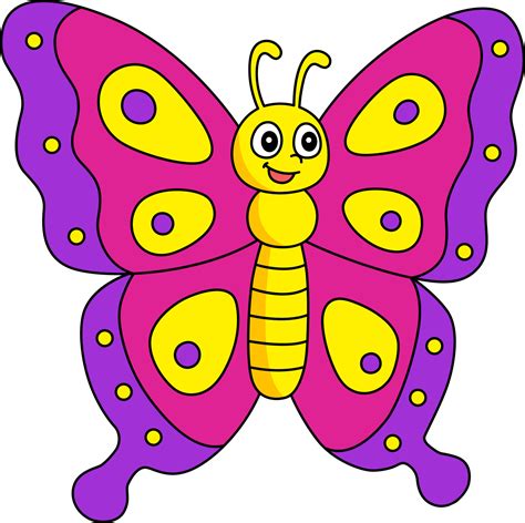 Purple <b>Butterfly</b> Clip Art - Purple <b>Butterfly</b> Clipart. . Cartoon image of a butterfly